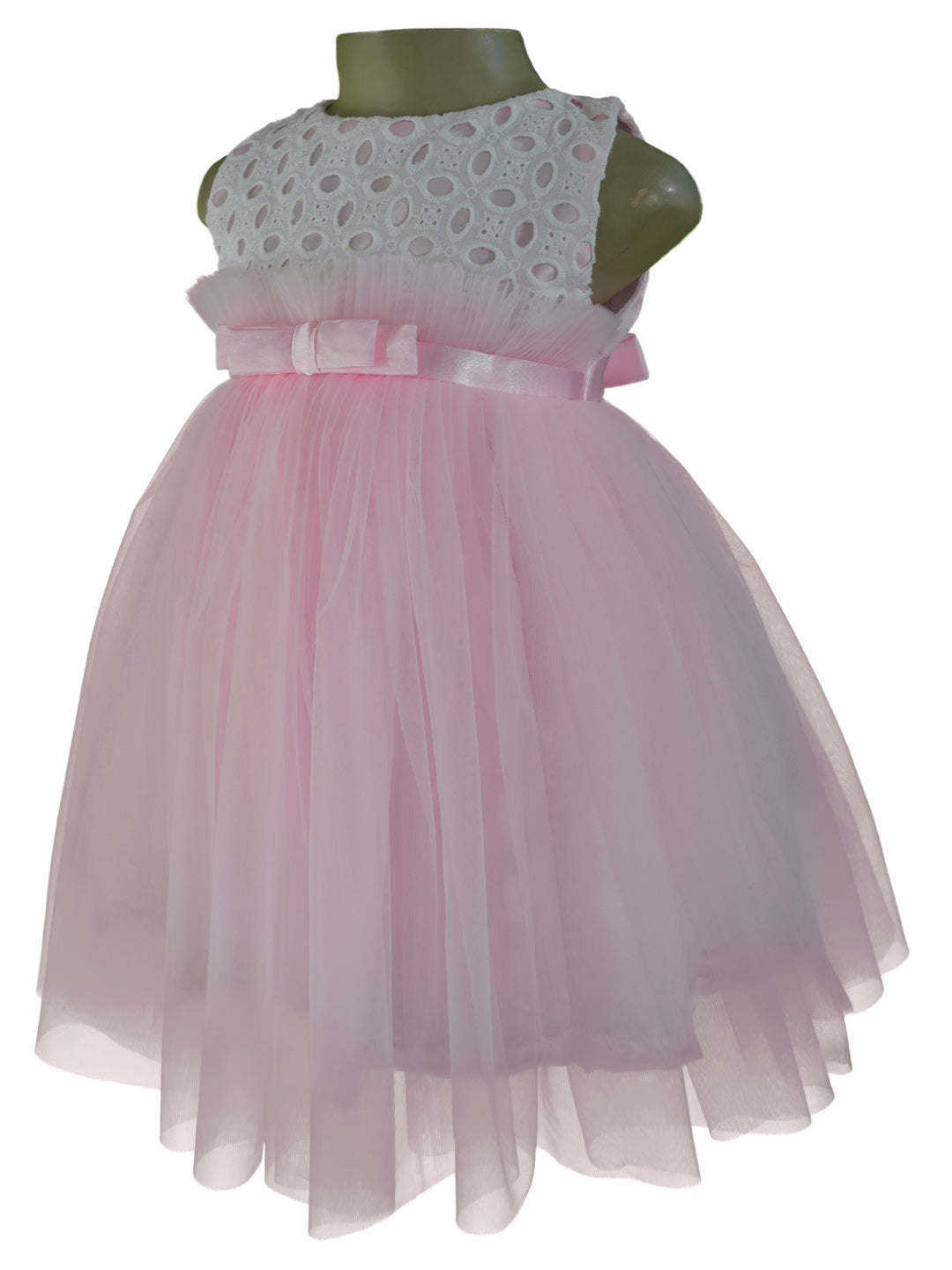 Faye Pink Ruffle Dress for girls