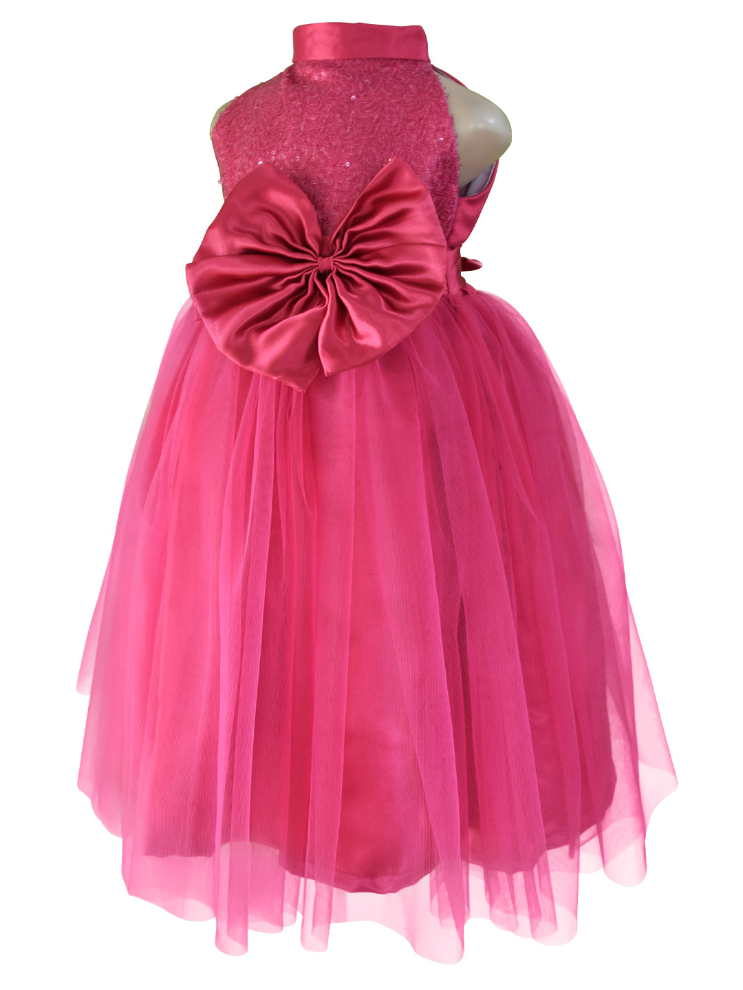 Gowns for Kids_Faye Fuchsia Sequin Gown