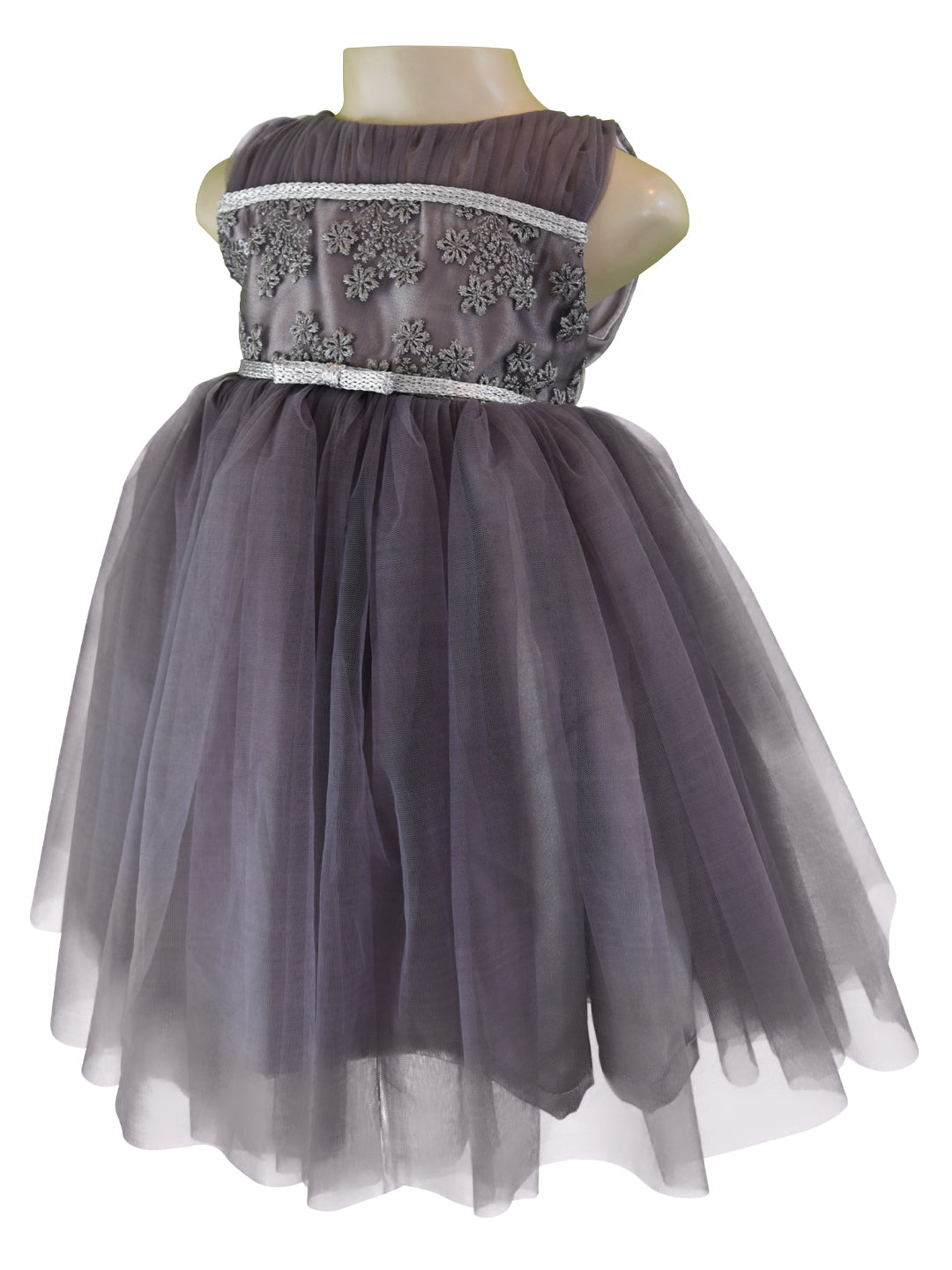 Party Dress_Faye Grey Embroidered Dress