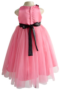 Faye Onion Pink Ribbon Gown