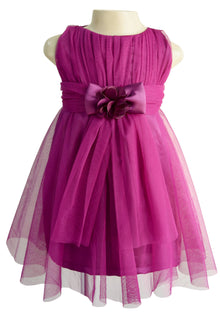 Faye Wine Party Dress for Girls