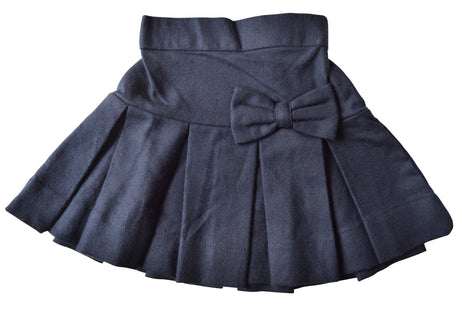 Kids Wear_Faye Blue Pleated Twill Skirt