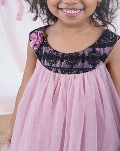 Faye Taupe & Black Swing Dress | Pink casual dresses for girls
