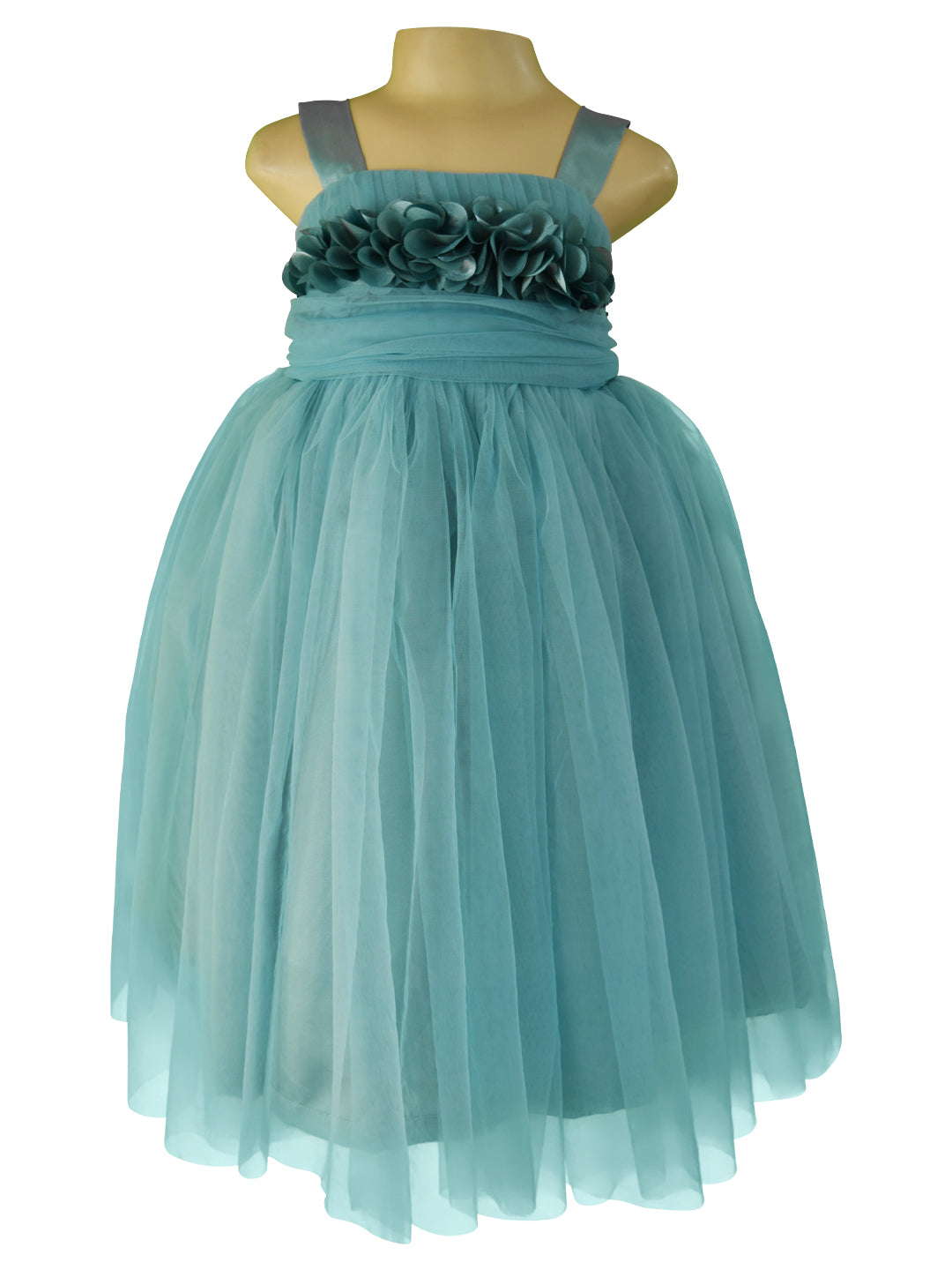 Gowns for Girls_Faye Aegean Teal Floral Gown