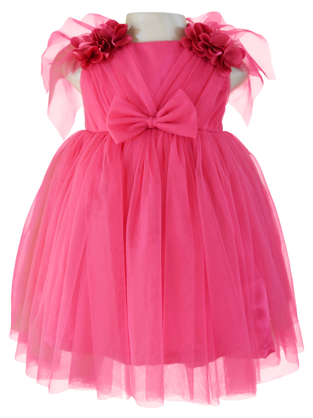 Baby Dress_Faye Berry V-Neck Dress