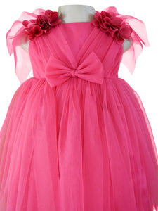 Faye Berry V-Neck Dress