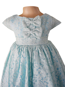 Faye Blue Lace Dress