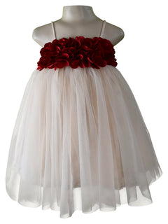 Baby Birthday Dress_Faye Champagne Tutu Dress