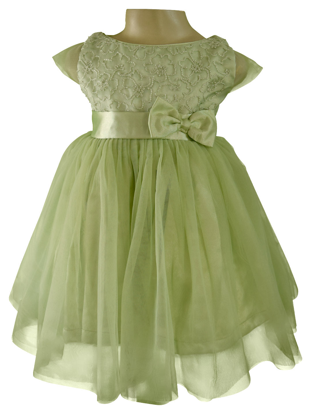 green dress 6 month baby girl Miipat Sleeveless Tulle Baby Girl Dress with Headband | Princess Party Dress (Green, 18-24 Months) | Buy Now with Express International Delivery