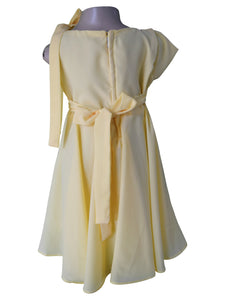 Lemon One-Shoulder Dress