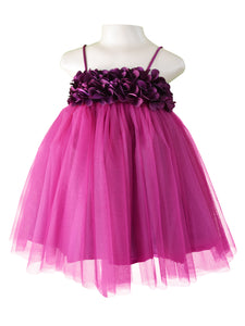 Girls Party Dress_Faye Plum Tutu Dress