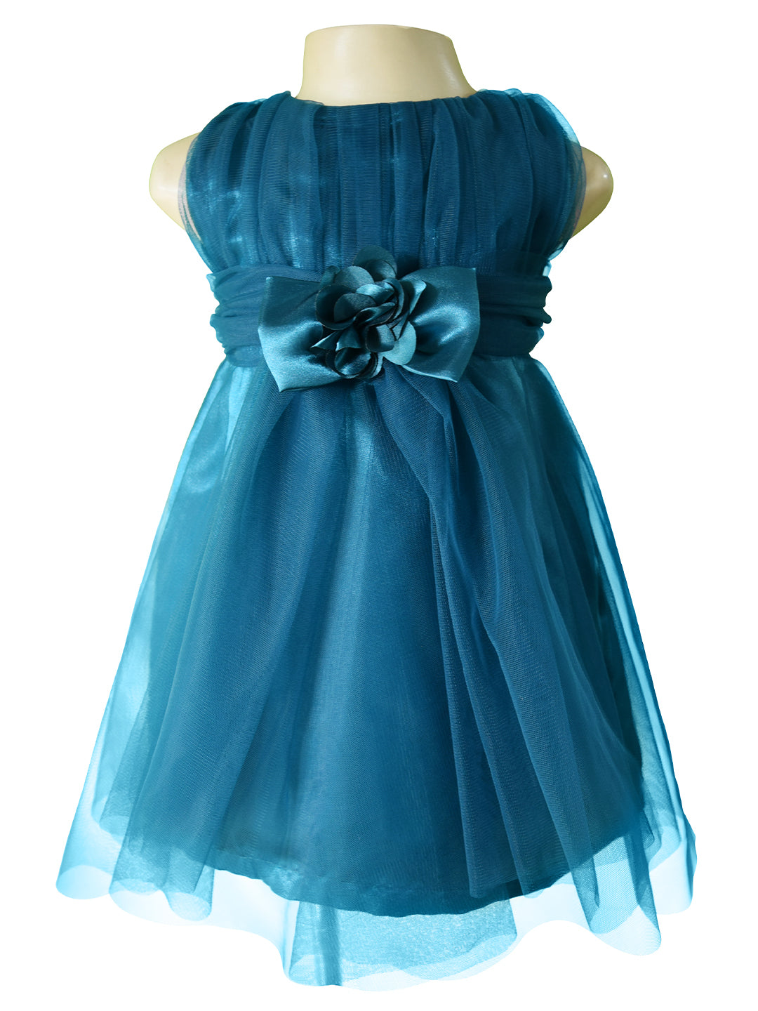 Faye Teal Party Dress for Girls
