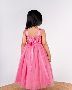 Faye Onion Pink Floral Gown 
