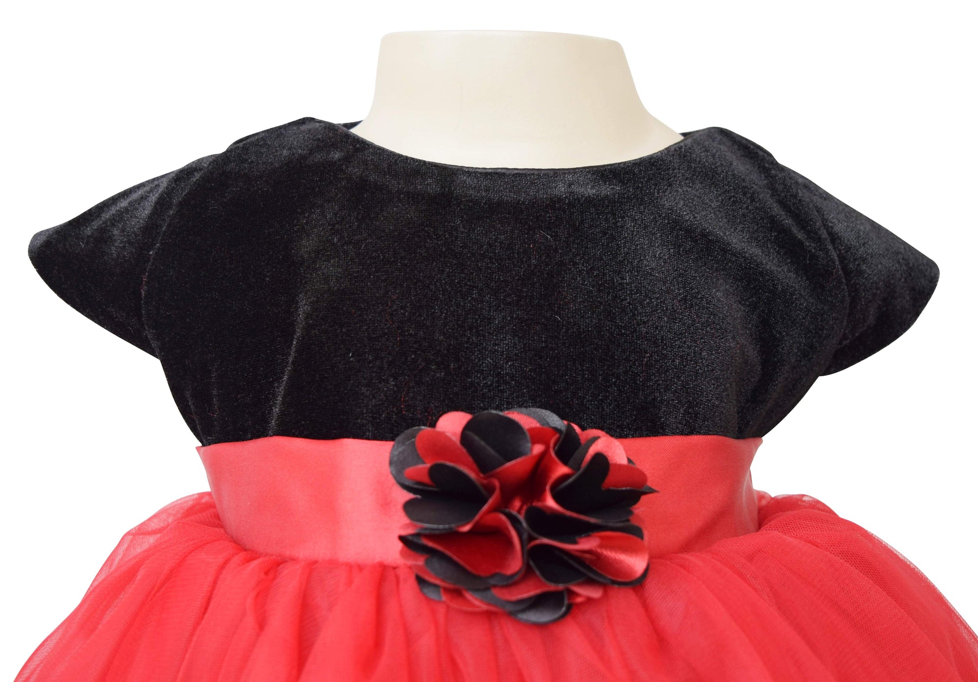 Girls Party Dress_ Faye Black Velvet Party Dress - faye Girls Party Dress_ Faye Black Velvet Party Dress - faye