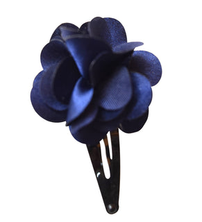Hair clip_Blue flower clip
