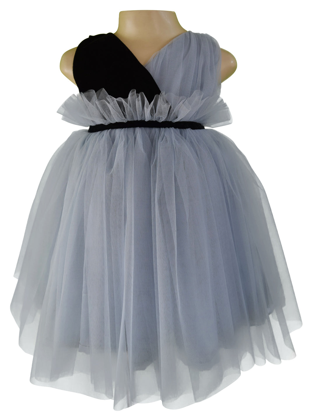 Buy Sequins Baby Girls Fish Cut Gown Party Dress Online