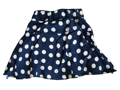 Skirts for Girls_Faye Blue Polka Dot Skirt