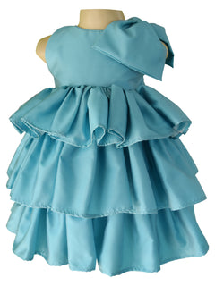 Kids Dress_Faye Blue Tiered Dress