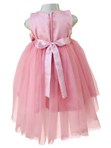 Baby Dress | Faye Blushpink Hi-low Party Dress