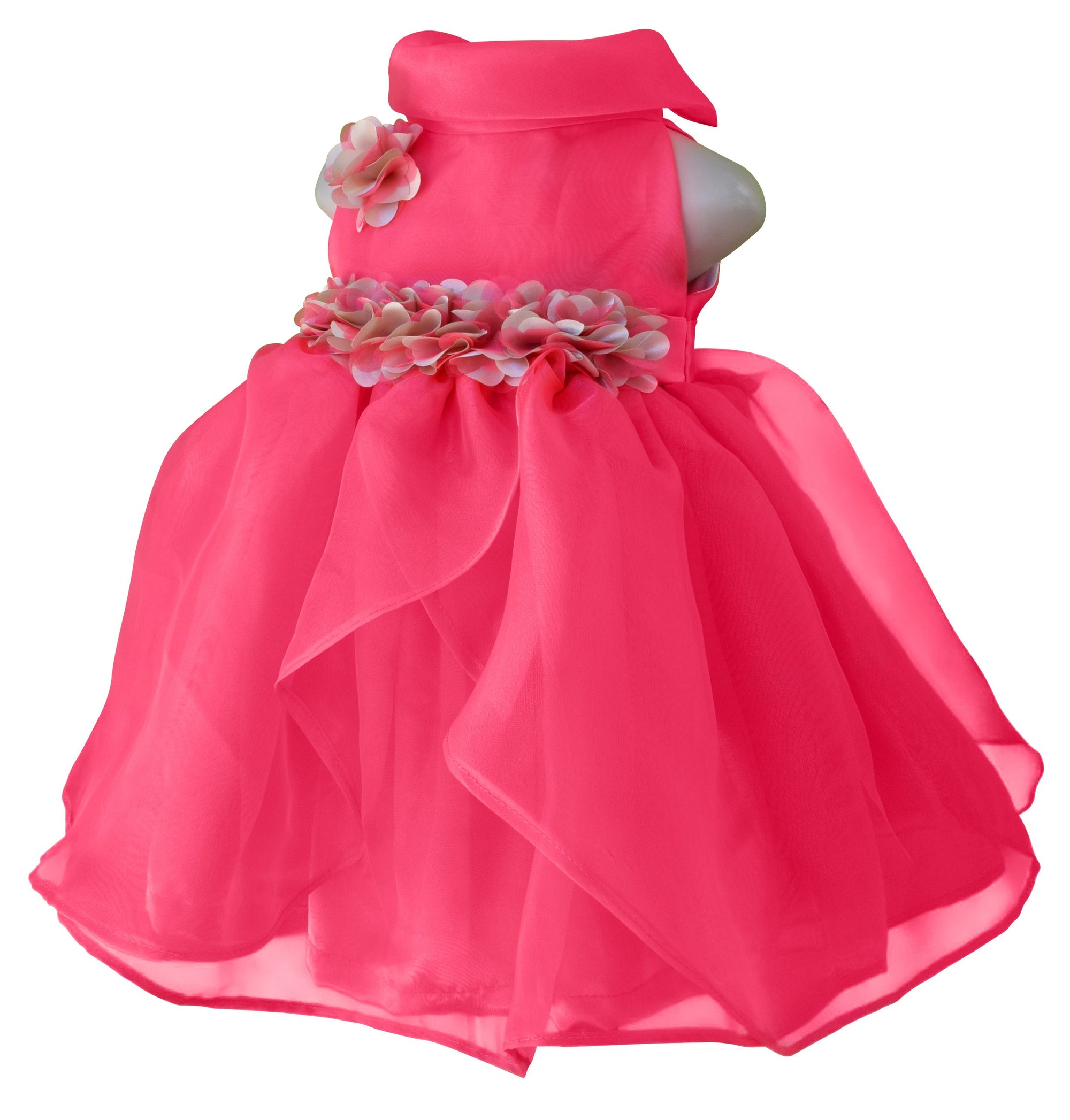 Birthday dress_Faye Coral Cowl Neck Dress