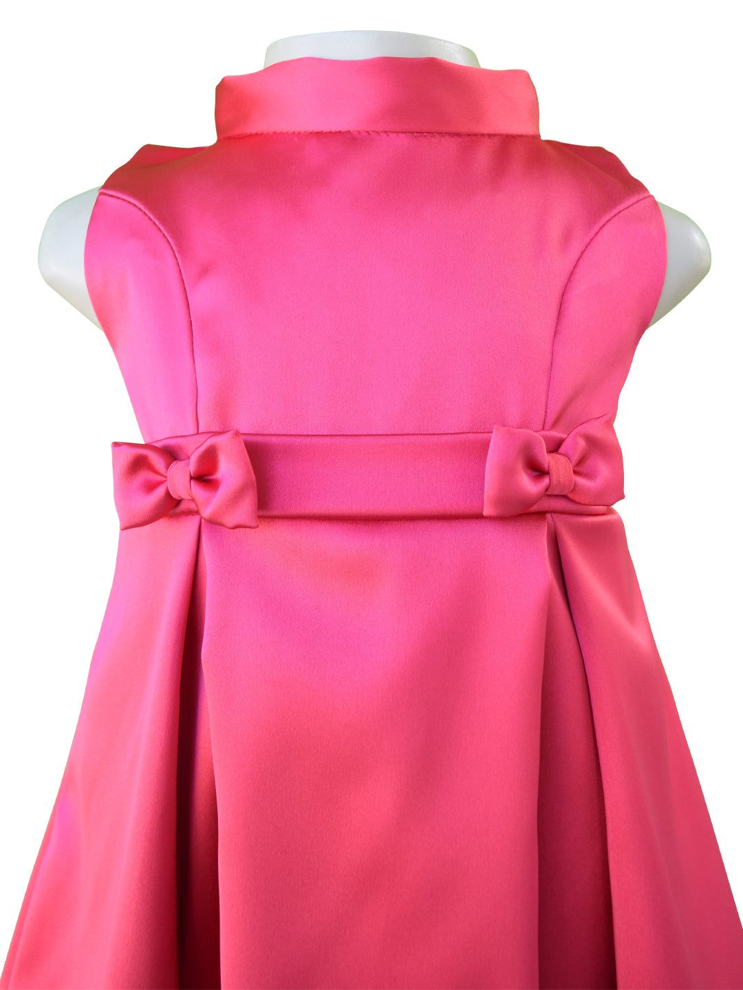 Faye Fuchsia Pleated Dress for baby girls