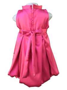 Faye Fuchsia Pleated Dress