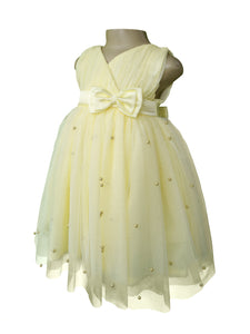 Baby dress | Faye Lime Pearl Party Dress