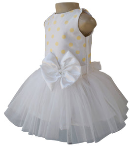 Party Dress for girls_Faye Lime Polka Tutu Dress