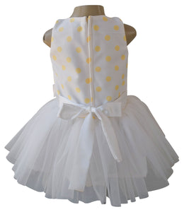 Faye Lime Polka Tutu Dress for Kids