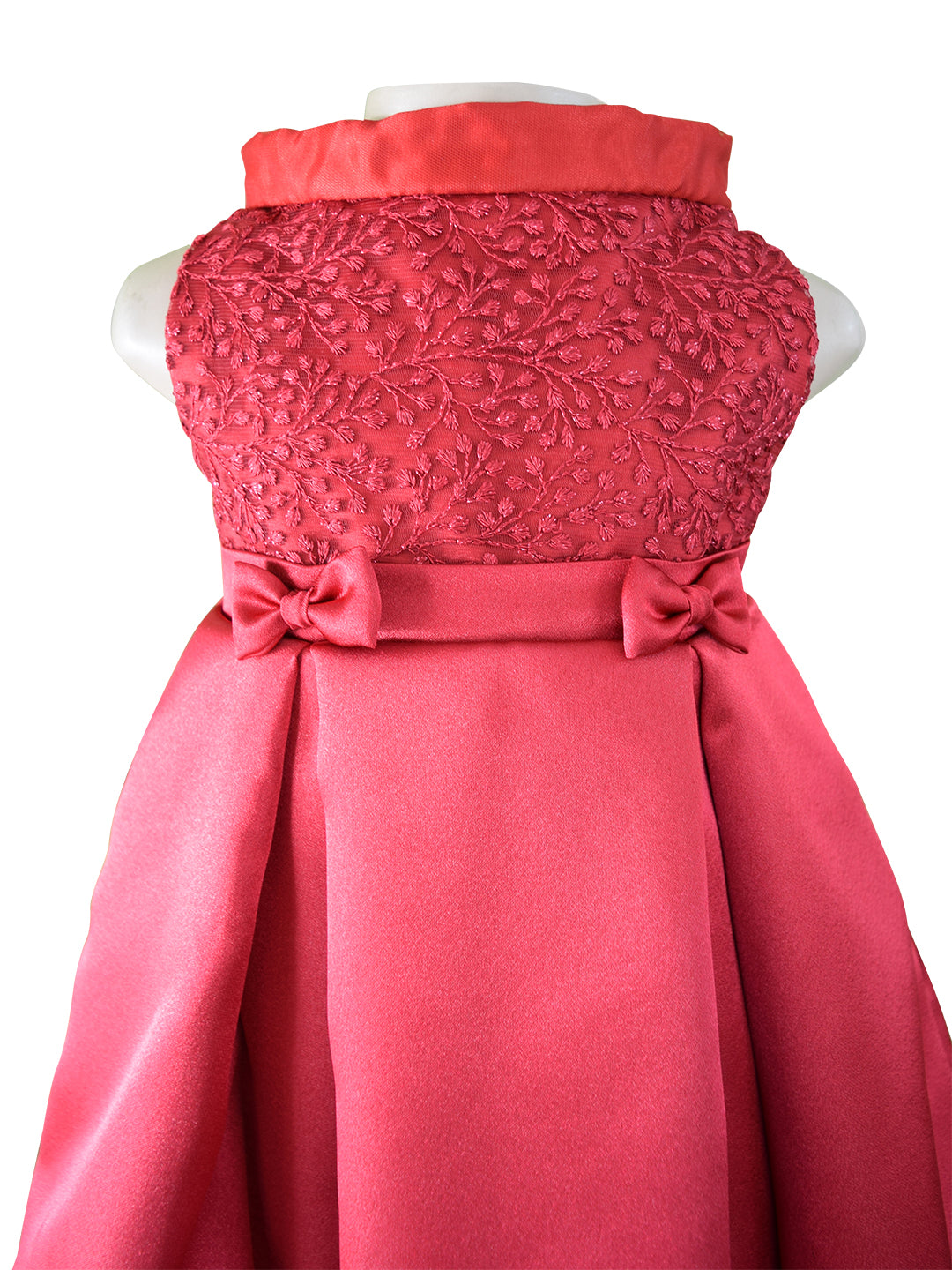 Silk Printed Girls Dress Material, Red at Rs 1249 in Surat | ID: 23086386333