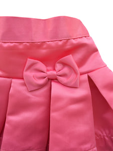 Faye Onion Pink Satin Skirt for girls