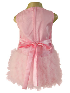 Faye Pink Ruffled Dress