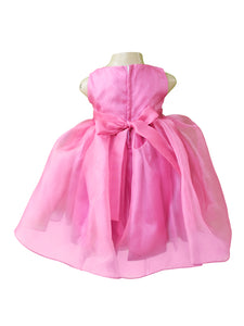 Faye Pink Sequence Tissue Dress