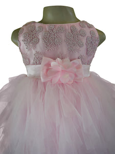 Kids Birthday Dress_Faye Pink Waterfall Dress