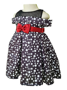 Dress for Kids | Faye Polka Offshoulder Dress