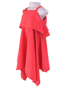 Faye Red Strappy Dress