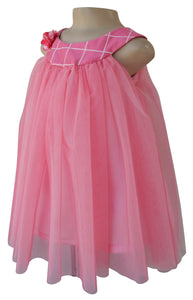 Faye Two-tone Pink Dress