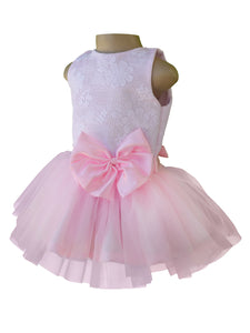 pink dress_Faye White Lace Pink Net Tutu Dress