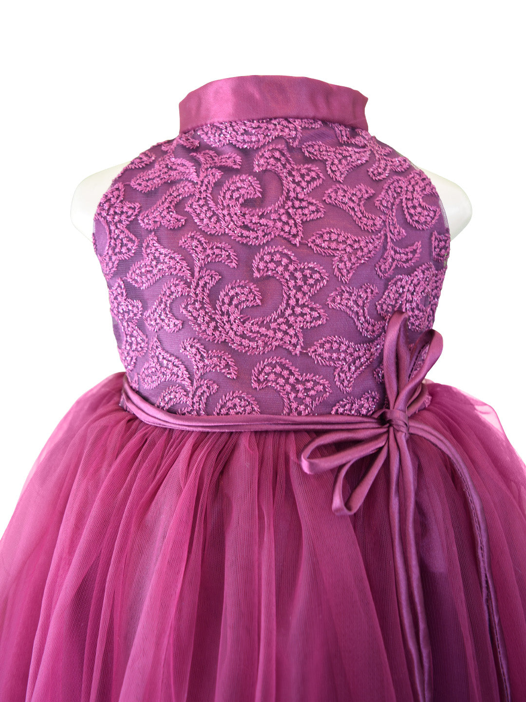 Baby Girls Cotton And Net Baby Party Wear Dress