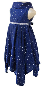 Summer Dress_Faye Blue Viscose Dress