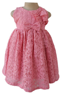 Kids Dress_Faye Blush Lace Dress 