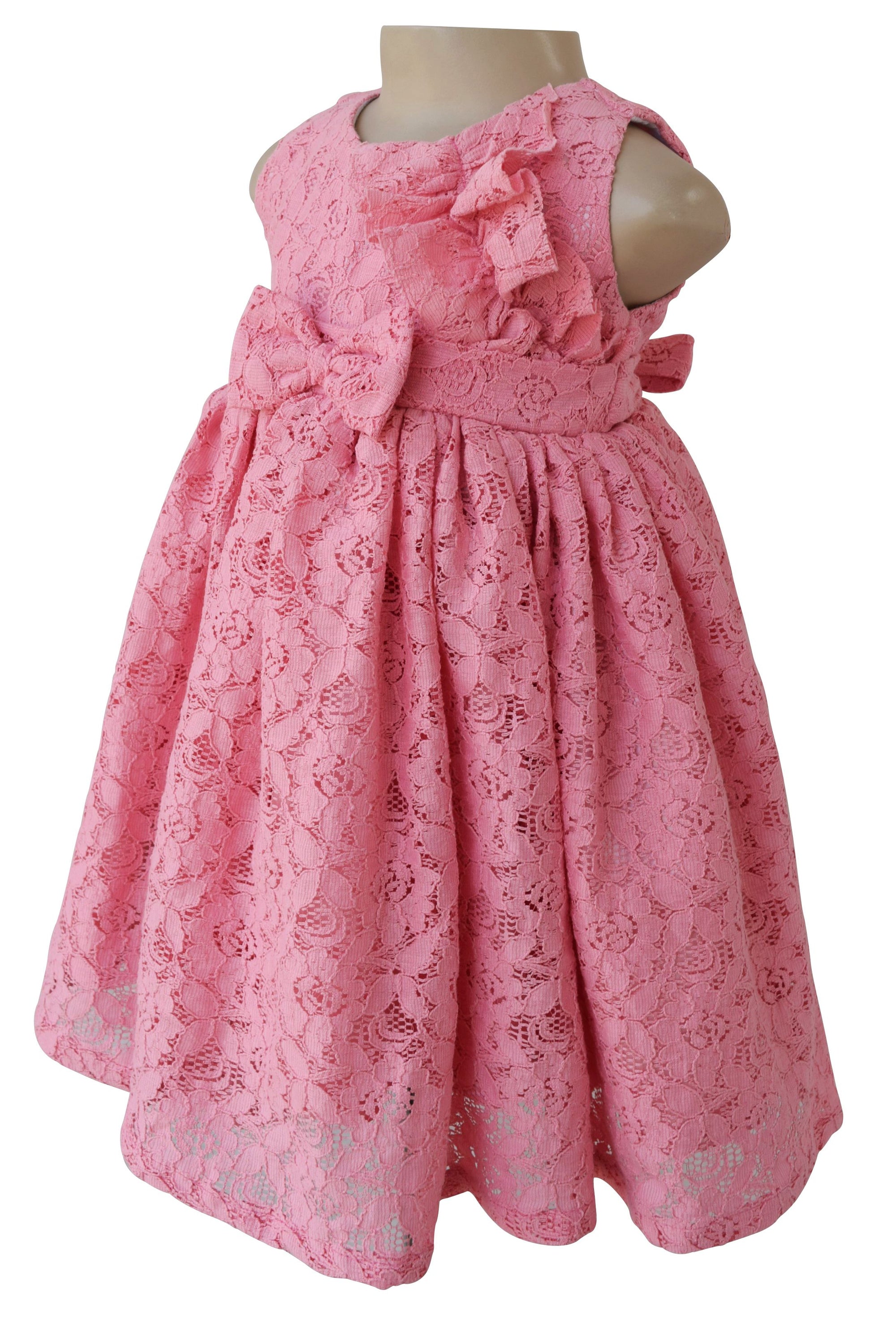 Dress for Kids_Faye Blush Lace Dress 