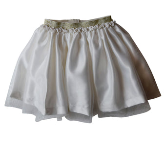 Cream Tutu Skirt for Girls