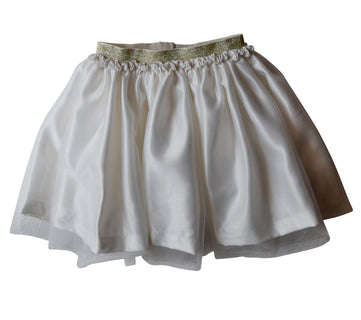 Cream Tutu Skirt for Girls