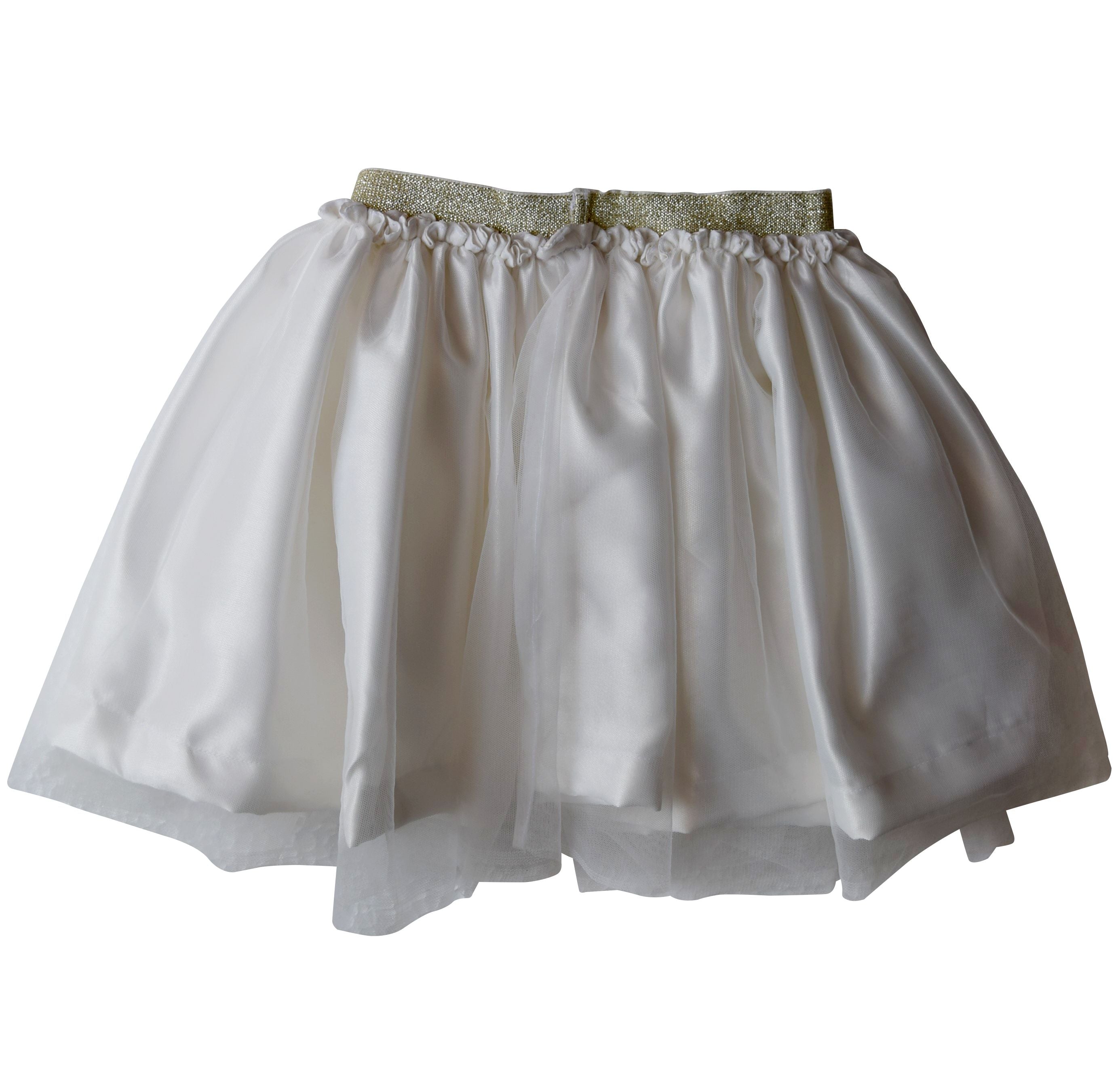Cream Tutu Skirt for Kids