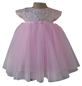Kids Dress_Pink Sequin Dress_Faye