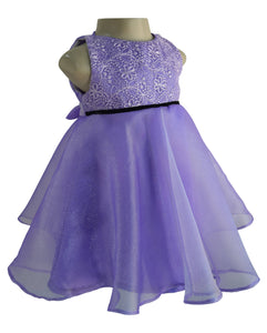 baby dresses_faye Purple Tissue Dress