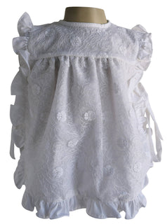 New born dress_Faye White Lace Baby Dress