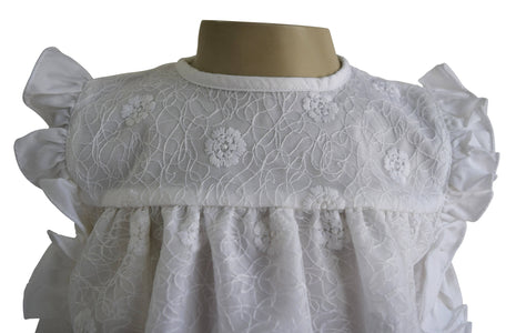 New born dress_White Lace Baby Dress