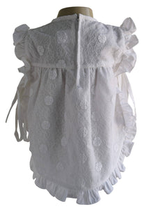 White Lace Baby Dress_Faye New born dress